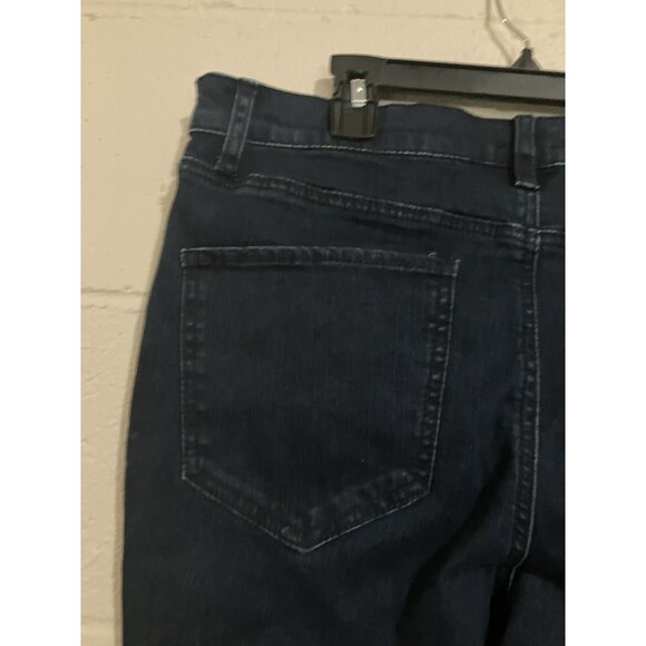 Express Women’s Skinny Jeans Size 14 Dark Wash Stretch Denim Mid Rise NWT - Picture 8 of 12